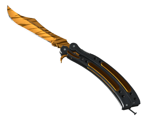 ★ Butterfly Knife | Tiger Tooth (FN)