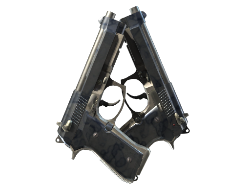 DUAL BERETTAS | STAINED (FT)