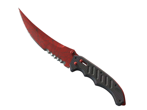 ★ Flip Knife | Crimson Web (FT)