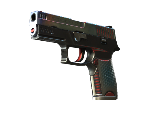 StatTrak™ P250 | Cyber Shell (Well-Worn)