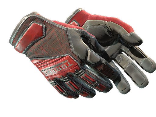 ★ Specialist Gloves | Crimson Web (Minimal Wear)